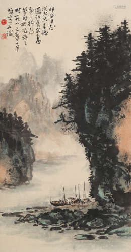 黎雄才(1910-2001)山水