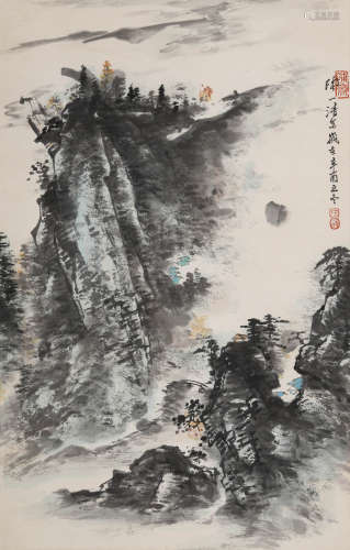 陶一清(1914-1986)山水