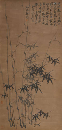 郑板桥(传)(1693-1766)墨竹