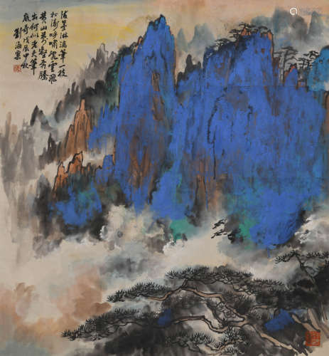 刘海粟(1896-1994)山水
