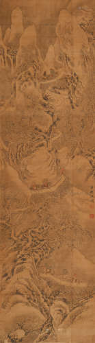 沈周(1427-1509)溪山行旅