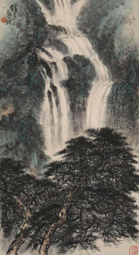 黎雄才(1910-2001)山水