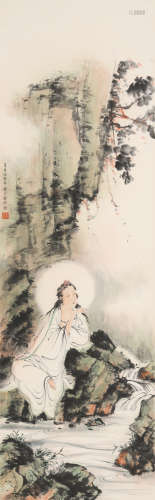黄君璧(1889-1991)观音