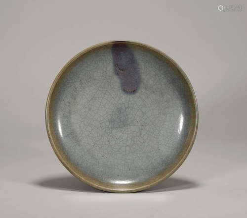 A Jun Purple-Splashed Dish