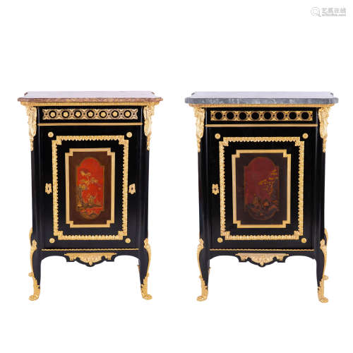 A Pair Of Napoleon III Cabinets