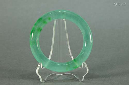 Green Stone Bangle