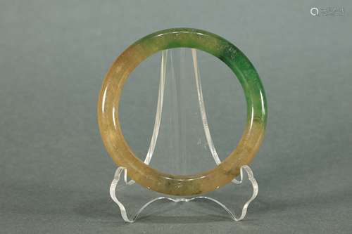 Green Stone Bangle