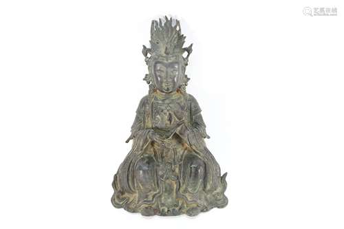 Bronze GuanYin Figure Statue