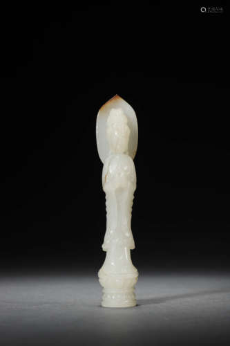 A Jade Figure Of Avalokitesvara