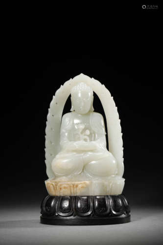 A Jade Figure Of Buddha