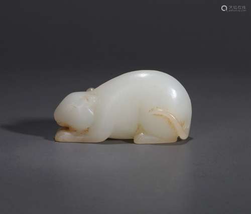 Mouse jade Chinese Qing Dynasty