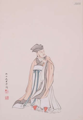 PuRu(溥儒)Portraits of historical figures