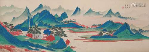 Pan Su(潘素)Landscape painting