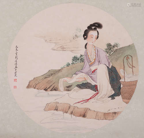 Liu Lingcang(劉淩滄)Painting of Lady