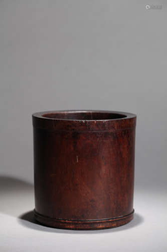 Wooden pen holder Chinese Qing Dynasty