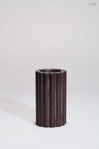 Wooden pen holder Chinese Qing Dynasty