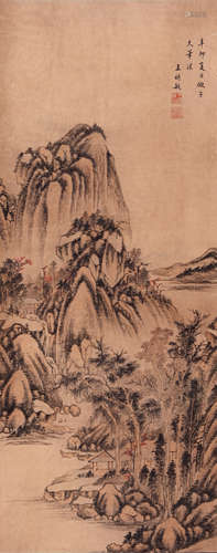 Wang Shimin(王時敏)Landscape painting