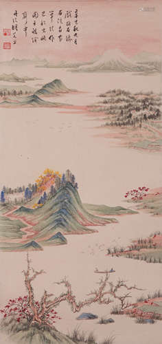 Hu Ruosi(胡若思)Landscape painting