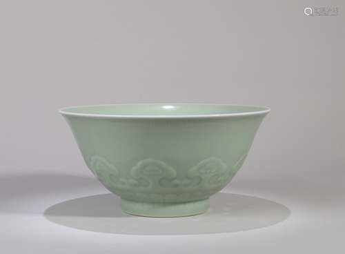 Lotus pattern bowl Chinese Qing Dynasty