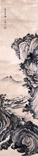 Chen Shaomei(陳少梅)Landscape painting