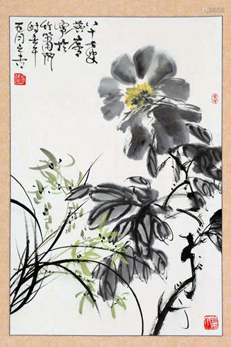 Xu Linlu(許麟廬)Flowers and plants