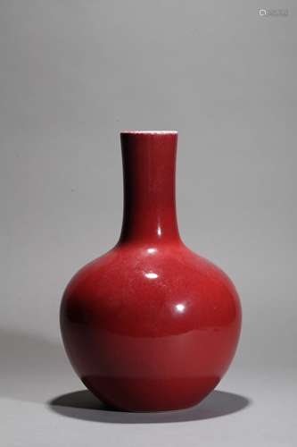 Red bottle Chinese Qing Dynasty