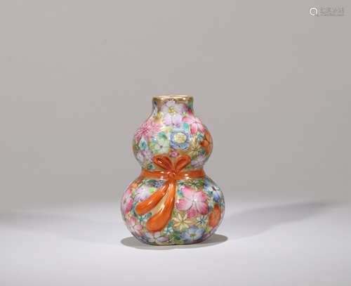 Color gourd porcelain Chinese Qing Dynasty