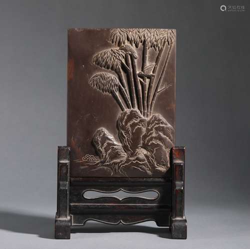 Stone screen insertion Chinese Qing Dynasty