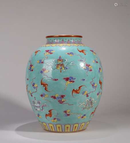 Colorful jars Chinese Qing Dynasty