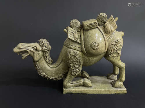 Ge Ware Porcelain Camel Figure