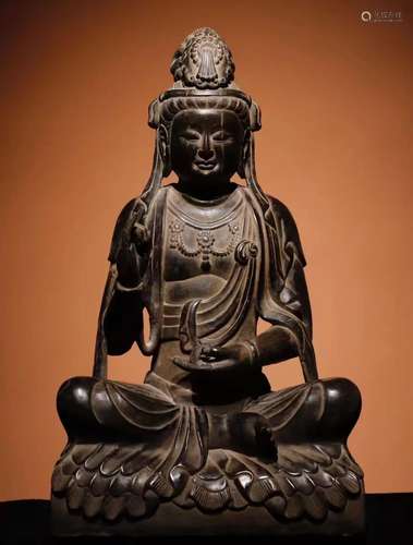 Bluestone GuanYin Figure Statue