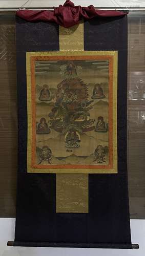 Tebitan Tangka Painting