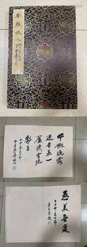 Chinese Bird with Flower Painting Album, Zhang Daqian Mark