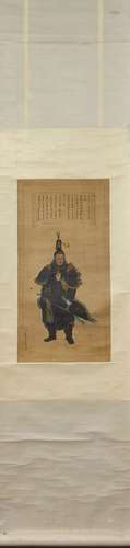 a pair of Chinese couplets,Hanging Scroll,ZHENG XIAO XU  Mar...