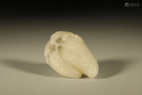 Jade Carved Lychee Ornament