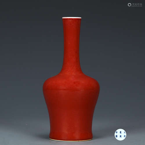 A Chinese Red Glaze Vase