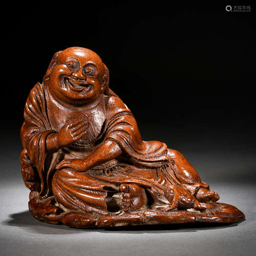 A Chinese Carved Bamboo Decoration