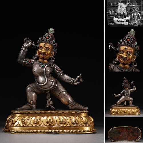 Gilt Silver Buddha Ornament