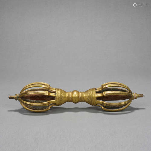 Gilt Bronze Vajra