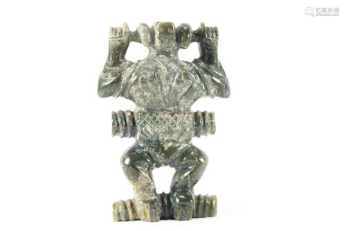 Hongshan Jade Character Ornament