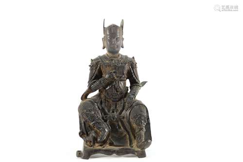 Bronze Taoism Character Figure