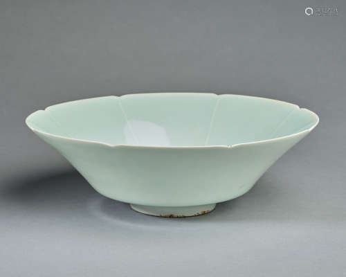 Light Blue Porcelain Bowl