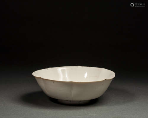 Ding Kiln White Glazed Porcelain Bowl
