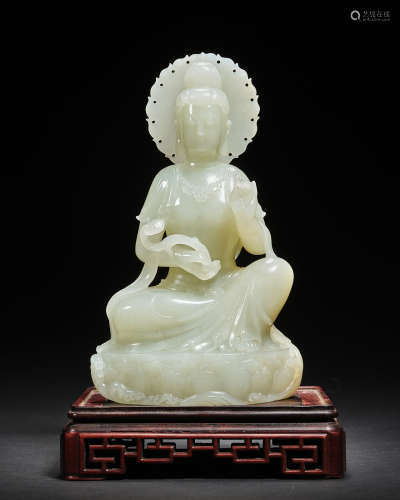 Jade Buddha Figure