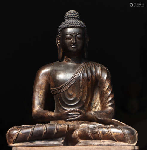 Bronze Sakyamuni Figure