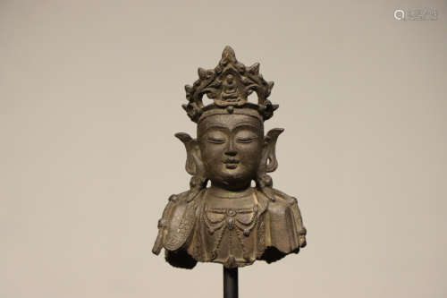 Bronze Guanyin Figure
