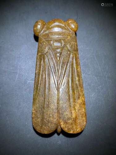 Jade Cicada Ornament
