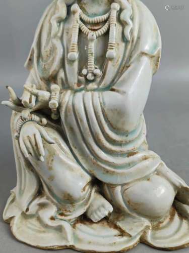 Hutian Kiln Porcelain GuanYin Figure