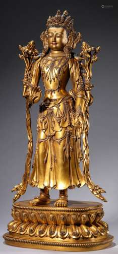 A COURT FIGURE OF GUANYIN BODHISATTVA