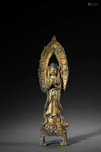 Gilding Bronze Buddha Statue